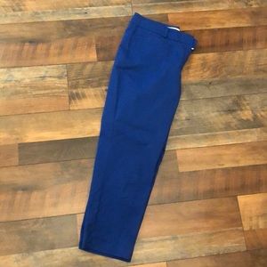 Talbots Royal Blue Cotton Capri pant, 12